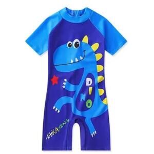 New kid’s swim suit dinosaur 3-4 years, 4-5